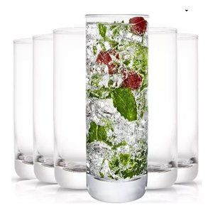 Faye 13 oz Highball Glasses Set of 6